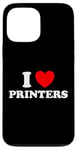 iPhone 13 Pro Max I Love Printers Funny Computer Cartridge Ink Paper Print Fan Case