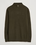 Barbour Lifestyle Essential Lambswool Half Zip Seaweed