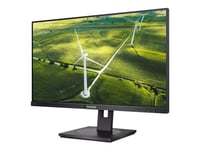 Philips B Line 242B1g - Led-Skjerm - 24" (24" Synlig) - 1920 X 1080 Full Hd (1080P) @ 75 Hz - Ips - 250 Cd/M² - 1000:1 - 4 Ms - Hdmi, Dvi-D, Vga, Displayport - Høyttalere - Svart Tekstur