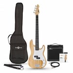 LA Bass Guitar + 15W Amp Pack Natural