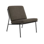 DUX - Domus Chair Steel, Prisgrupp 6 Tosca 24 - Lenestoler - Alf Svensson - Svart - Lær/Metall/Skum