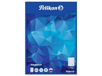 Pelikan 100045, Mönstrad, Blå, Ljusblå, A4, 50 Ark, 90 G/M ^, Linjerat Papper