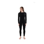 Wool Set Round neck + Long johns Women's (Dam) - underställ i ullblandning - Base Color XS