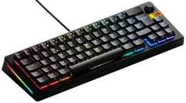 Glorious Gaming GMMK 3 : Clavier réactif, Effet Hall, taux de Polling 8K, switches MX et magnétiques (Hot Swap), Clavier 65%, Joints modulaires, Capuchons doubleshot PBT, française AZERTY - Noir