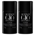 2-pack Giorgio Armani Acqua Di Gio Profumo Deostick 75g