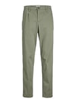 JACK & JONES Men's JPSTBILL JJBOWIE Pleated NOOS Chinos, Deep Lichen Green, 29 W/32 L