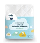 Silentnight Safe Nights Mattress Protector Cot Bed Waterproof Toddler Child Kids