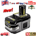 18V 7.0Ah Lithium Battery For Ryobi P108 ONE& Plus RB18L40 RB18L50 P104