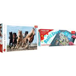 Bundle Trefl Die gallopierenden Pferde 1000 + Trefl-500-3000 Tapis de Puzzle