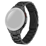 Samsung Galaxy Watch4 Classic 46mm/42mm/Galaxy Watch4 44mm/40mm - Metallrem i rostfritt stål 20mm - Svart