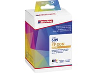 Edding Bläckersättning Epson 202Xl Multipack 5 Kompatibel Svart, Foto Svart, Cyan, Magenta, Gul Edd-609 18-609-01