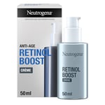 Neutrogena | Crème Anti-Âge Retinol Boost (flacon-pompe de 50 ml) – Soin du visage pour combattre les signes visibles de l'âge – Crème pour le visage enrichie en rétinol