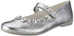 Primigi Femme Fantasy Party Chaussure Baby, Argent, 34 EU