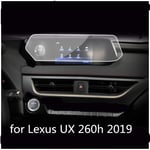 Wcnsxs Car Navigator Dashboard Screen Protective Film Tempered Glass Car Accessories,for Lexus UX 260h 2019