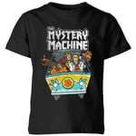 Scooby Doo Mystery Machine Heavy Metal Kids' T-Shirt - Black - 11-12 Years