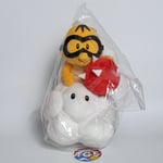 Sanei Super Mario All Star Collection AC28: Lakitu Plush/Peluche Japan New