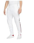 Nike Repeat FLC Yoga Pants White/Mystic Navy/University R M