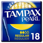 Tamponit Tampax Pearl Regular 18 kpl