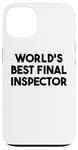 iPhone 13 World's Best Final Inspector Case