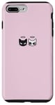 Coque pour iPhone 7 Plus/8 Plus Y2K Cute Kawaii Coquette Chats avec Halo