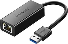 Ugreen Cr111 Usb 3.0 To Rj45, Gigabit Ethernet Network Adapter (Black)