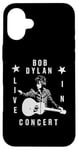 Coque pour iPhone 16 Plus Bob Dylan Live In Concert officiel