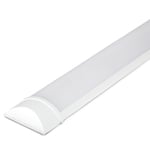 V-Tac 40W slim LED armatur - 120 cm, 3 års producentgaranti, 230V - Dimbar : Inte dimbar, Kulör : Neutral