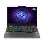 Lenovo LOQ 15IAX9 - Ordinateur Portable Gaming 15.6'' FHD 144Hz (Intel Core i5-12450HX, RAM 16Go, SSD 512Go, NVIDIA GeForce RTX 4050-6GB, Windows 11 Home) Clavier AZERTY Français - Gris Lunaire