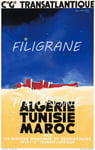 ALGéRIE TUNISIE MAROC Rxwd - POSTER HQ 50x70cm d'une AFFICHE VINTAGE