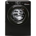 H3W 592DBBE/1-80 - Black 9KG Washing Machine - 1500 RPM - D energy