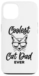 Coque pour iPhone 13 Le papa le plus cool des chats