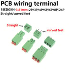 (Tiesus 11P)5KPL KF2EDGKNRC 3.81 2P ~ 12P PCB PLUG-IN LIITÄT 15EDGKN 3.81mm 2PIN FMC 1,5/ 2-ST-3,81