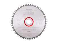 Metabo 628048000, MDF, Plywood, Trä, 25 cm, 3 cm, Tungsten Carbide Tipped (TCT), 1,8 mm, 2,4 mm