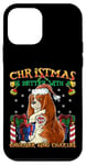 iPhone 12 mini Christmas Is Better With A King Charles Spaniel Santa Claus Case