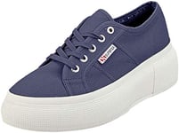 Superga Women's 2287-cotw Trainers, Blue Navy 933, 7 UK