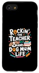 Coque pour iPhone SE (2020) / 7 / 8 100 Pat-some Days of School - Motif mignon amoureux des chiens