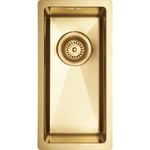 Lavabo Kubus 180 Soft diskho, 22x44 cm, guld