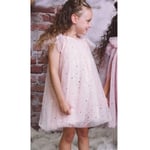 DOLLY BY LE PETIT TOM stars & moon Tulle fairy dress – ballet pink - petite 1-3 år