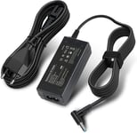 45W Chargeur Hp Ordinateur Portable Pour Hp Stream 11 13 14, Hp Pavilion 11 13 15, 719309-001 721092-001 741727-001 (4.5 * 3.0Mm)