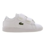 Lacoste Kids Unisex Carnaby Evo BL 21 1 SUI Infant White Trainers - Size UK 9 Kids