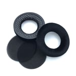 Earpads Coussinets de Rechange Coussinets d'oreille Oreillette de Remplacement Coussins en Mousse pour Casque Beyerdynamic T5P T1 DT440 DT990 DT880 DT770 PRO velours noir (avec coton tuning)