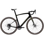 Ridley Bikes Kanzo Fast Apex XPLR Carbon Gravel Bike - 2024 Black / Camo Green Battleship Grey Small Black/Camo Green/Battleship