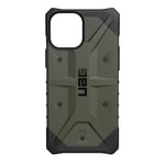 UAG Rugged Case for iPhone 12 Pro Max 5G [6.7-inch] - Pathfinder Olive - baksidedeksel for mobiltelefon