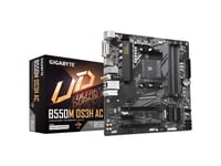 Gigabyte B550m Ds3h Ac, Amd, Stik Am4, 3. Generasjon Amd Ryzen 5, Amd Ryzen 5 5. Generasjon, Amd Ryzen 7 5. Generasjon, Amd Ryzen 9 5. Generasjon, Stik Am4, 128 Gb, Ddr4-Sdram