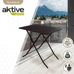 Aktive Vikbord Jardin Metal 70x50x70 Cm