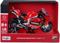 Maisto - Maquette Moto Ducati Lenovo MotoGP Desmosedici 2022 1/6 Bagnaia