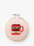 Cotton Clara Mulled Wine Mini Cross Stitch Hoop Kit