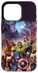 iPhone 16 Pro Marvel The Avengers Infinity Saga Comic Cover Case