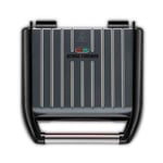 George Foreman Medium Grey Steel Grill 25041