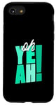 Coque pour iPhone SE (2020) / 7 / 8 Bleu sarcelle Aqua Oh Yeah!